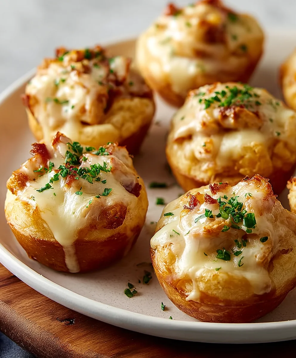 Crazy Chicken Alfredo Puffs - Little Caesars Copycat Recipe