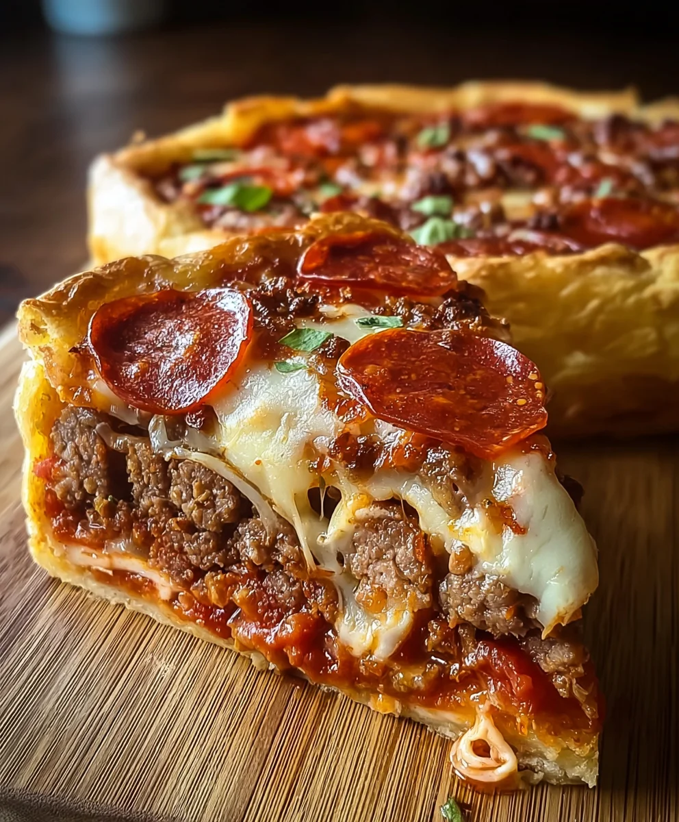 Ultimate Pizza Burger Pie Recipe - Delicious Comfort Food