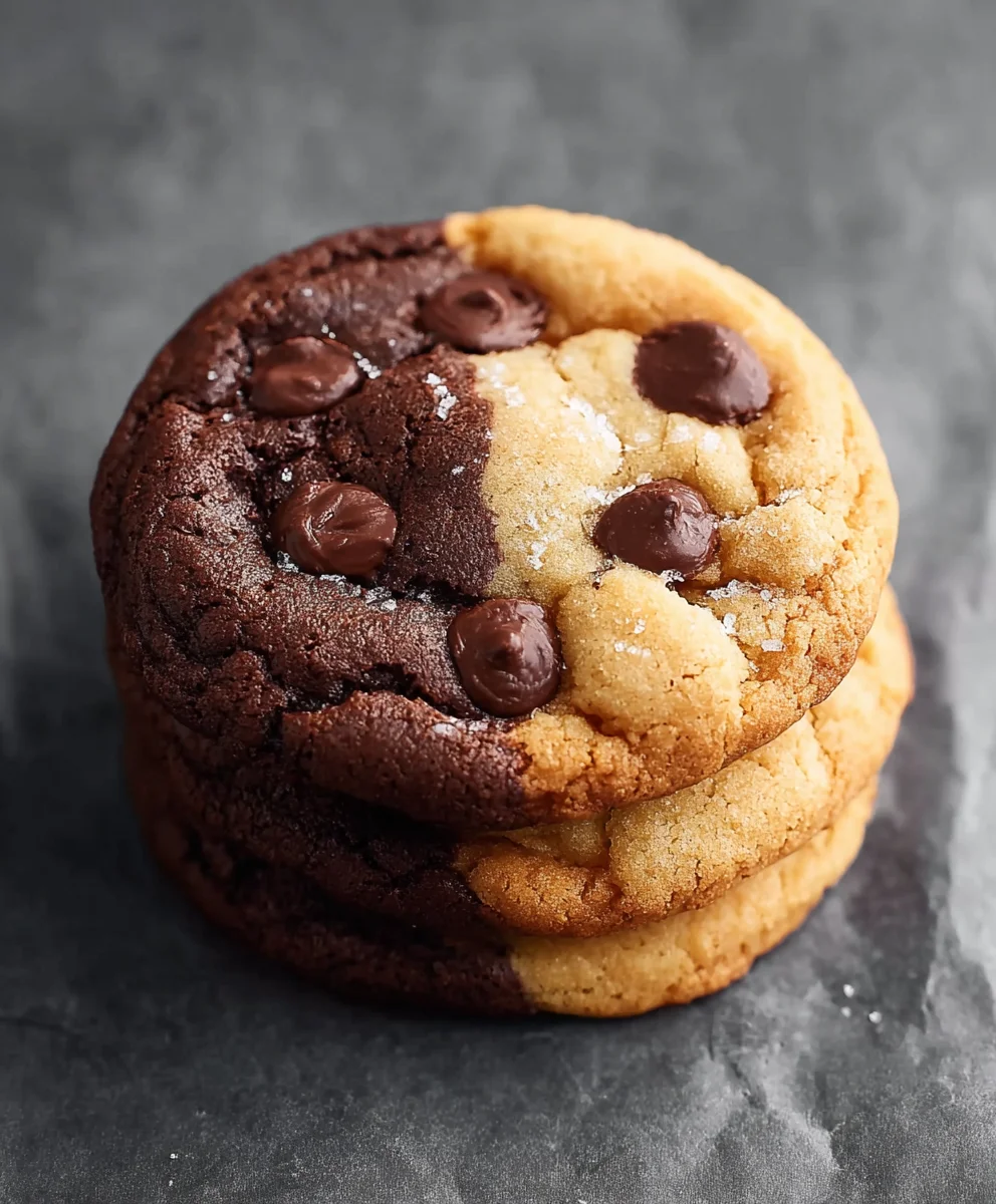 Best Brookie Cookies - Chocolate Chip Brownie Fusion