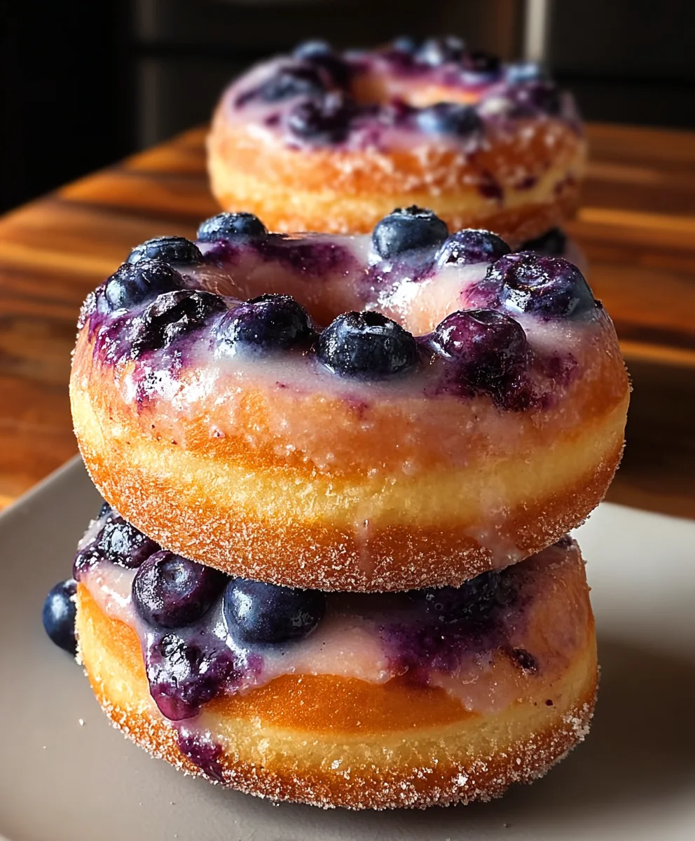 Keto Blueberry Donuts - Easy Low Carb Recipe