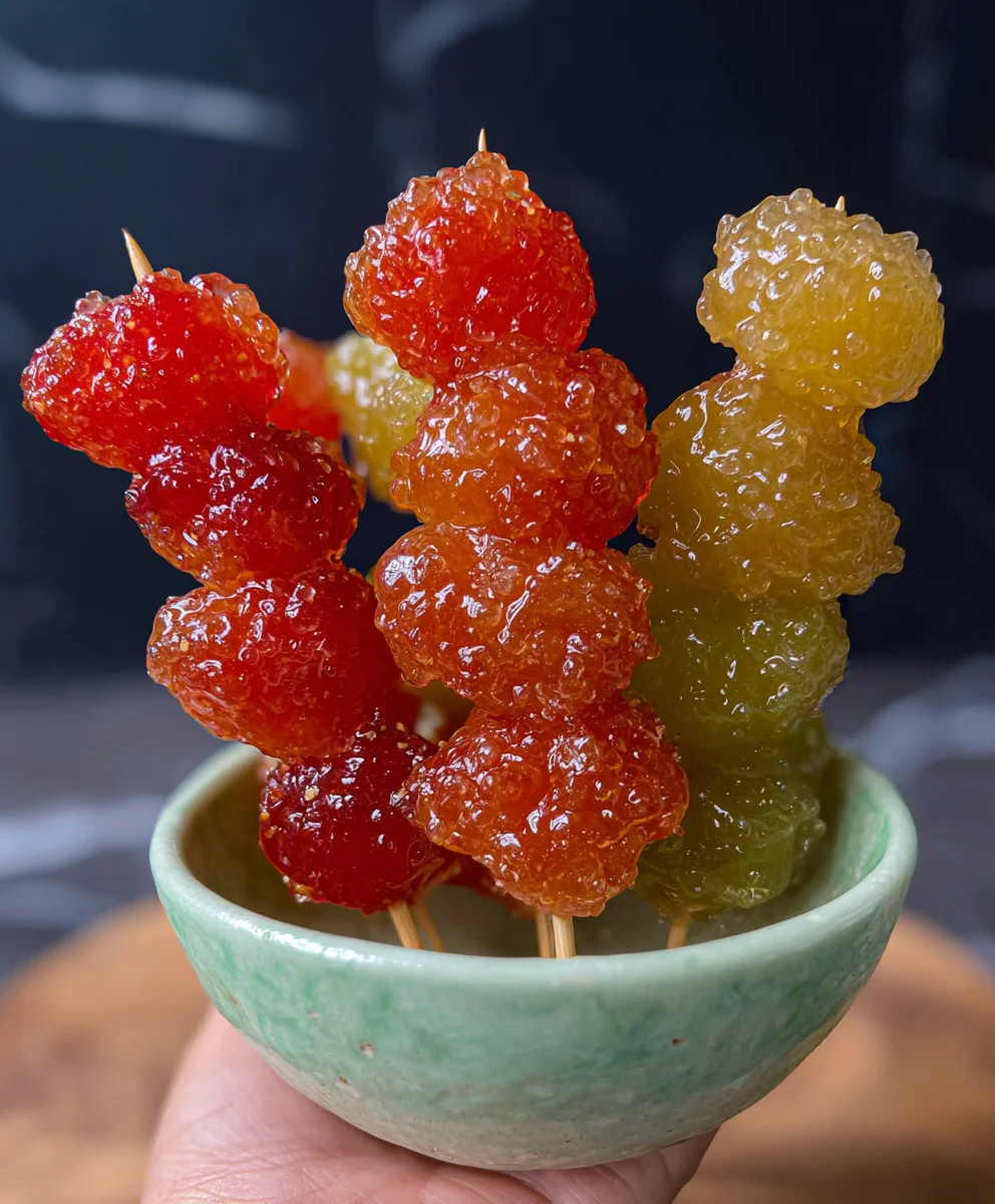 Easy Tanghulu Recipe Chinese Candied Fruit Delight