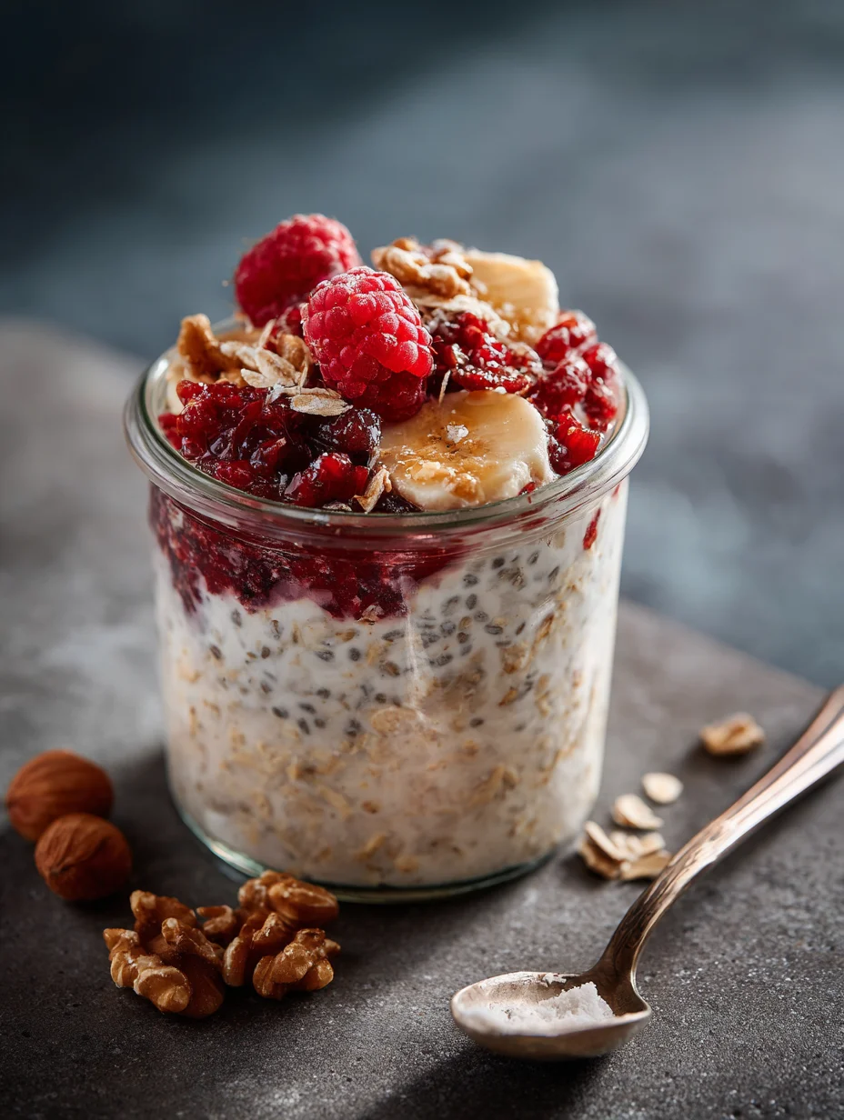 Overnight Oats Base + Flavor Ideas - Easy Prep
