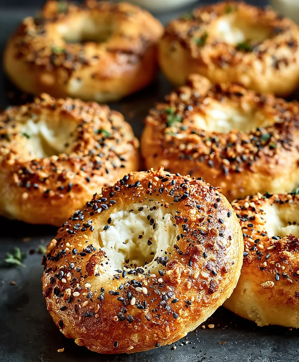 Greek Yogurt Bagels-High Protein Twist