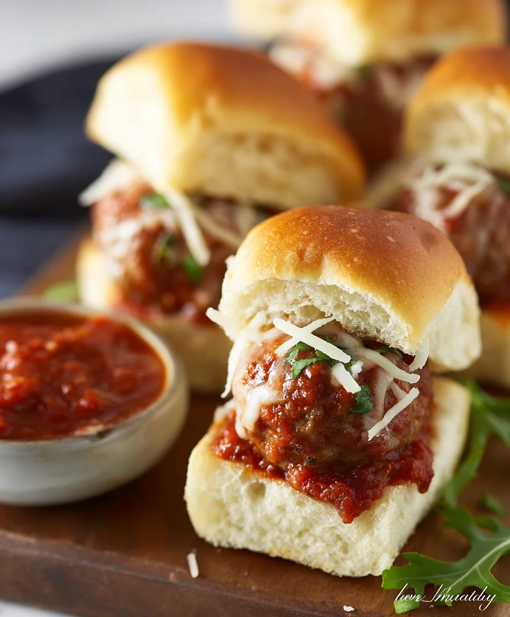 Best Beef Meatball Sliders - Easy & Delicious