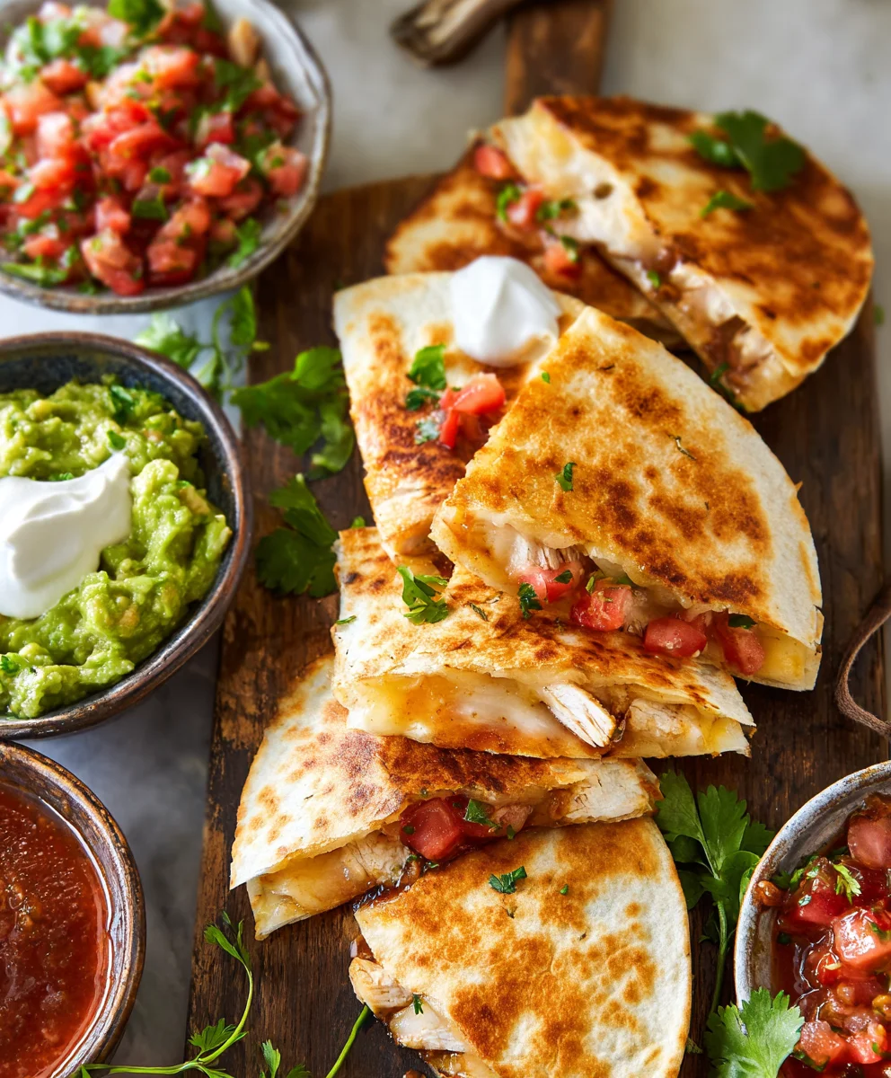 Easy Mini Chicken Quesadillas - Quick & Delicious Snack