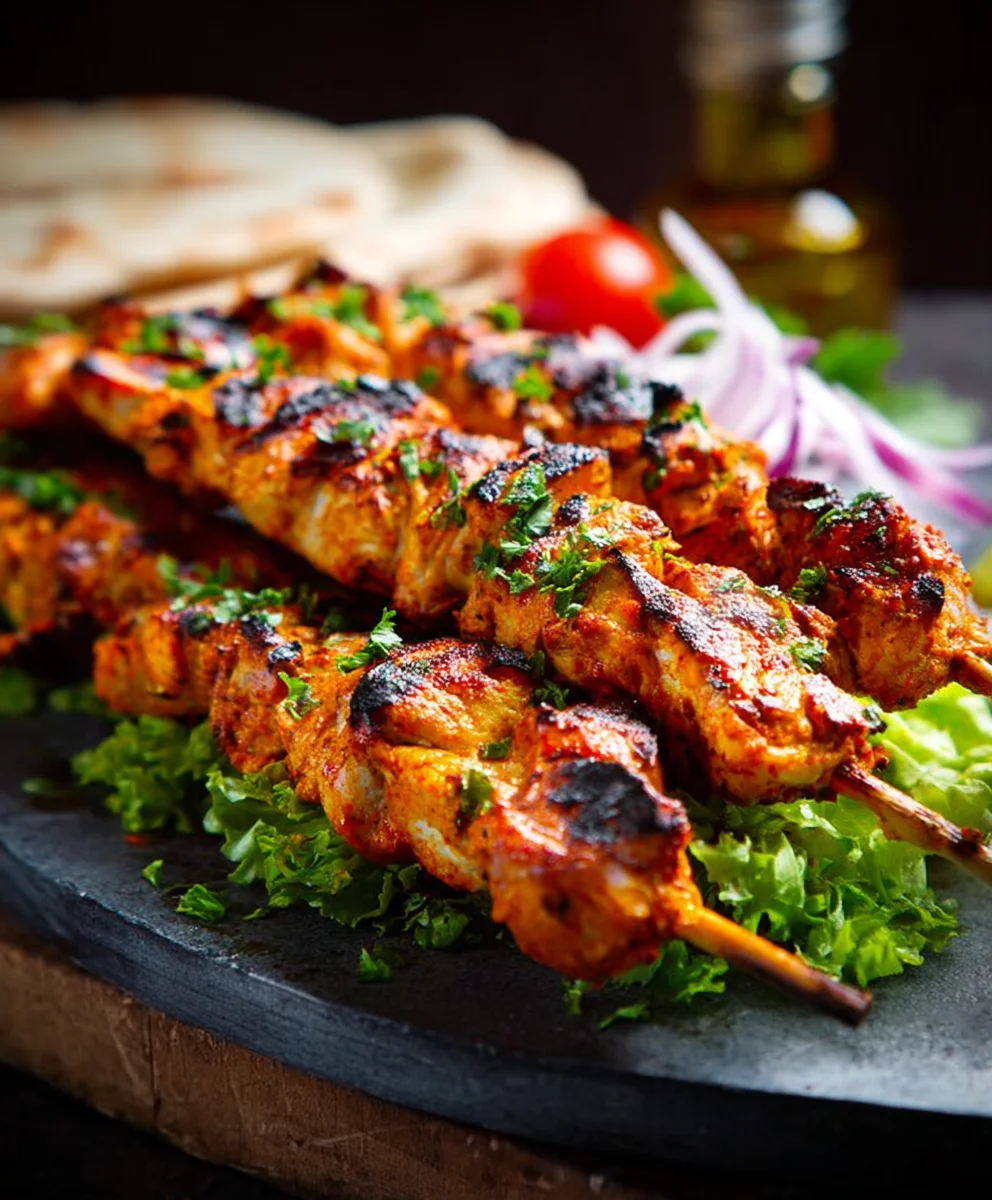 Easy Chicken Tikka Kebab Recipe-Flavorful Grill