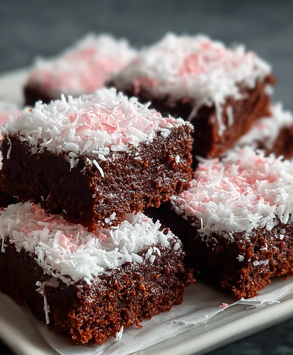 Sno Ball Brownies - Dreamy Dessert Bites