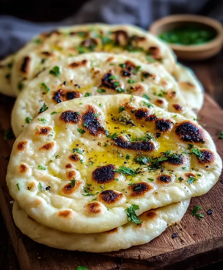 Easy Homemade Naan Bread-Quick & Delicious Recipe