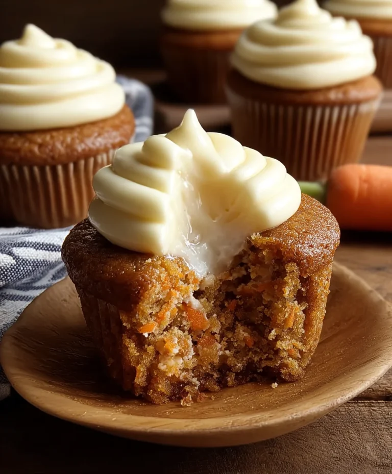Carrot Cheesecake Cupcakes-Divine Dessert Delight