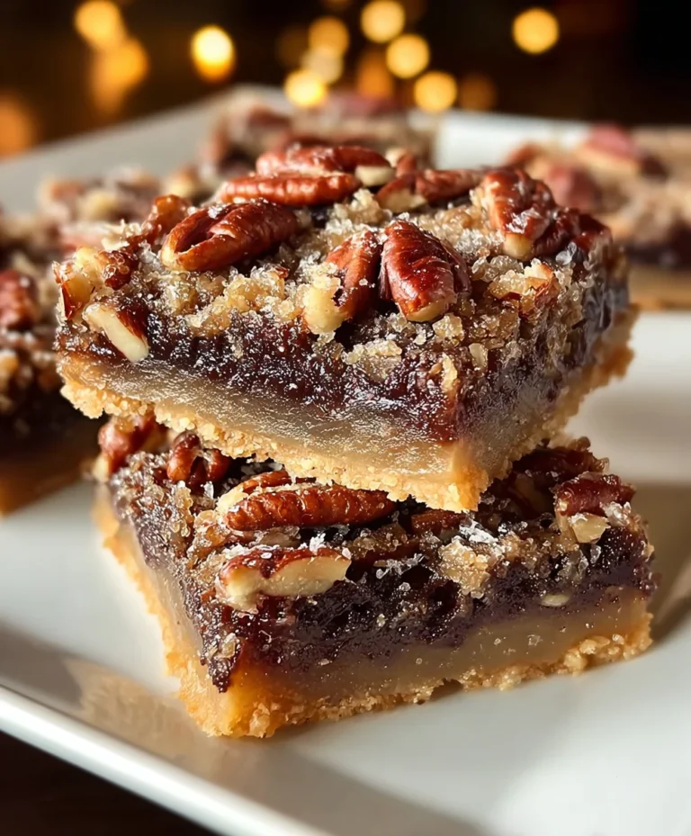 German Chocolate Pecan Pie Bars-Easy Delicious Treat