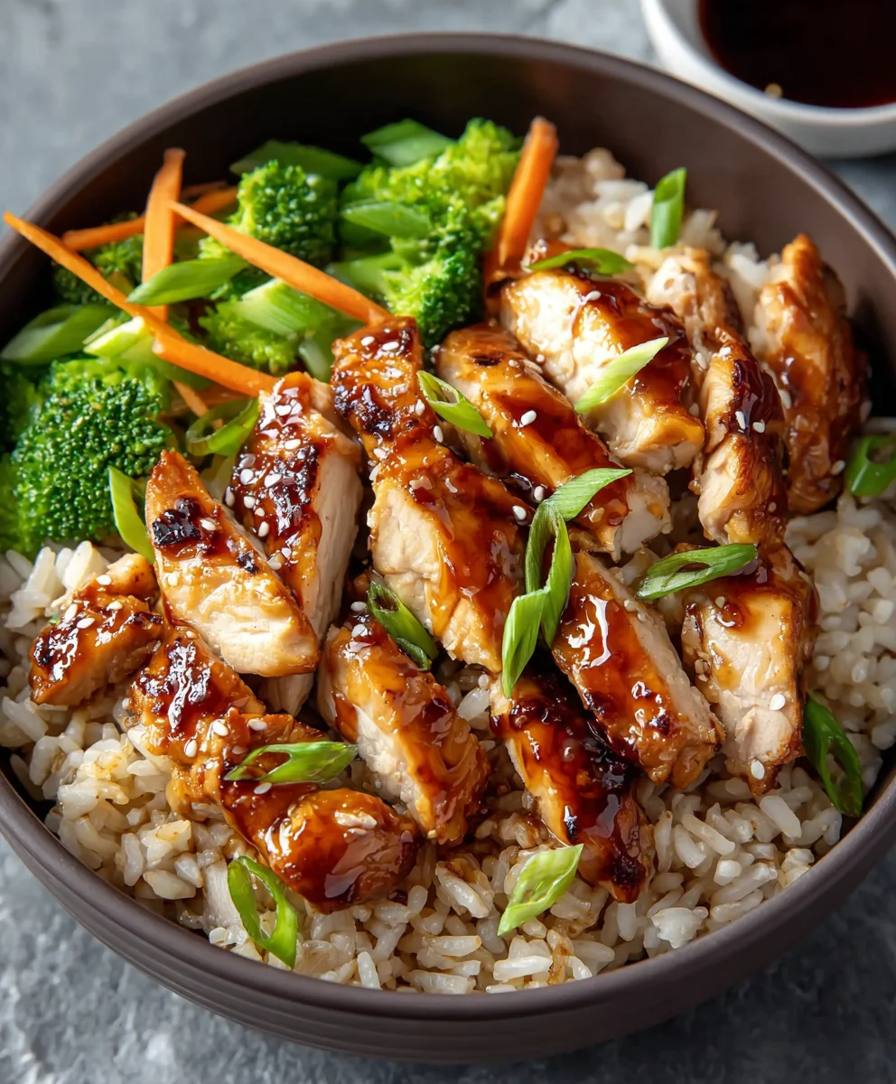 Easy Teriyaki Beef Rice Bowl Recipe