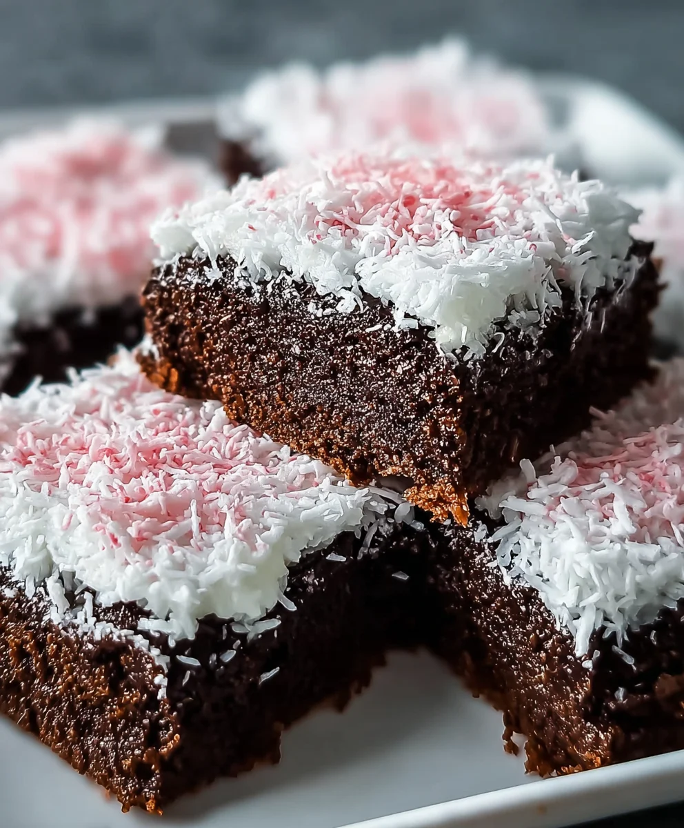 Sno Ball Brownies - Dreamy Dessert Bites