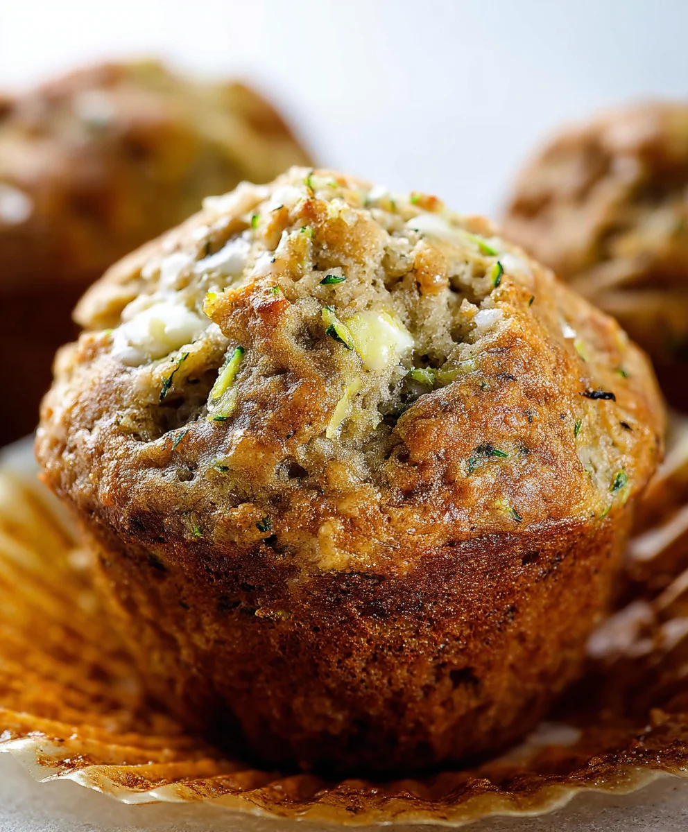 Banana Zucchini Muffins - Moist & Delicious Healthy Treat