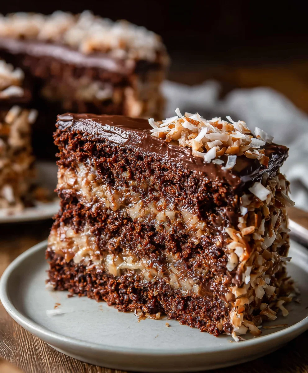 Authentic German Chocolate Cake Recipe-Rich & Delicious