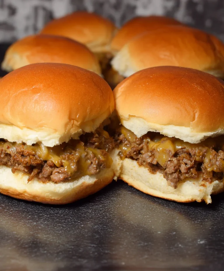 Easy Beef White Trash Sliders-Flavor Explosion