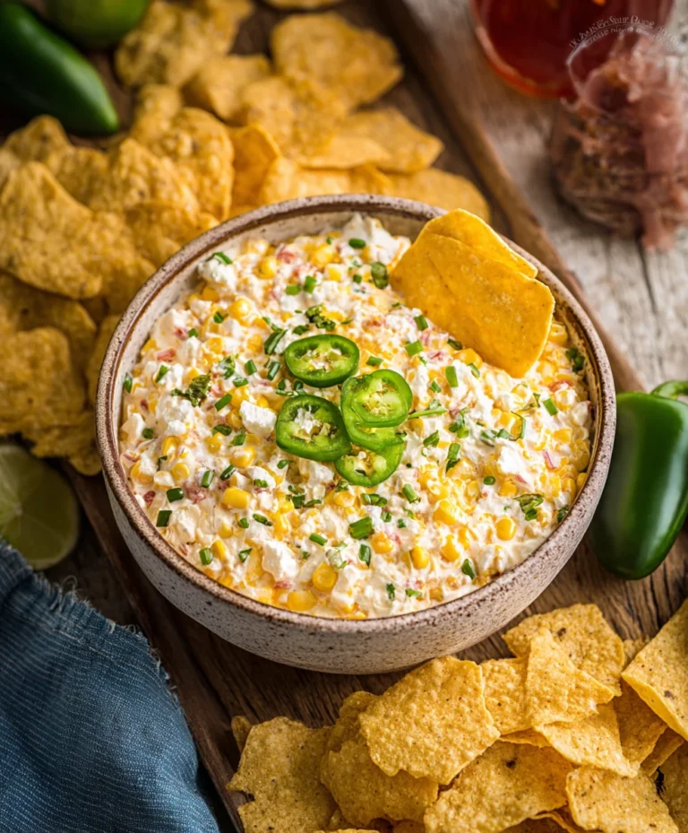 Slow Cooker Jalapeno Corn Dip – Easy Crowd-Pleaser