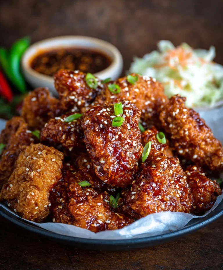 Spicy Korean Fried Chicken Yangnyeom Recipe – Easy & Delicious
