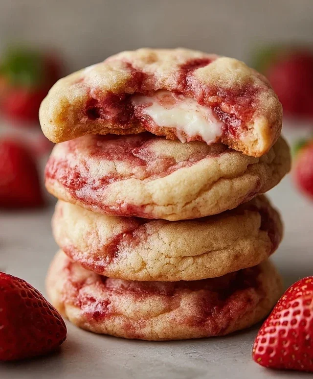 Strawberry Cheesecake Cookie