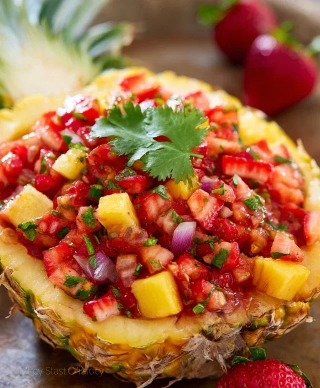 Strawberry Pineapple Salsa Recipe: A Fresh and Flavorful Treat
