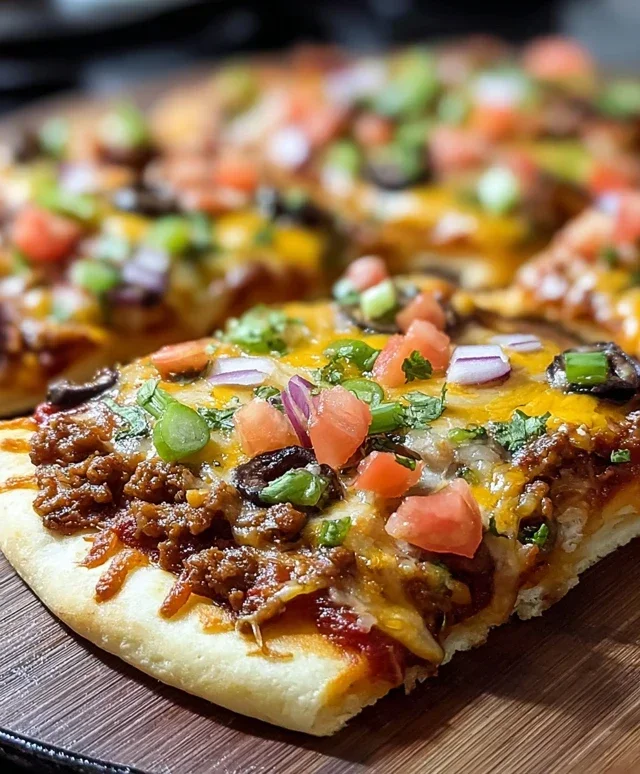 Homemade Mexican Pizza