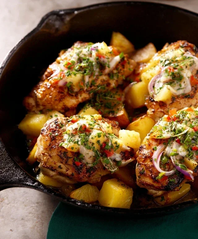 Pineapple Baked Chicken
