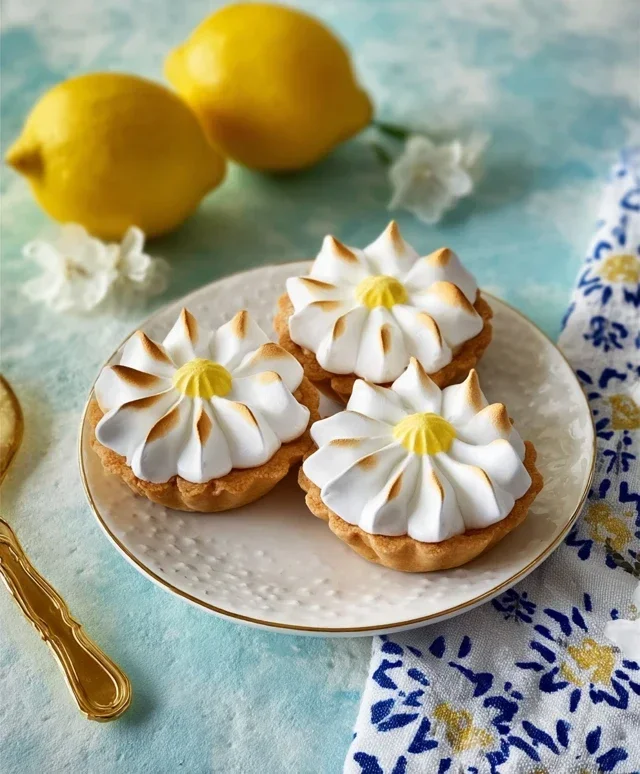 Daisy Lemon Meringue Pies