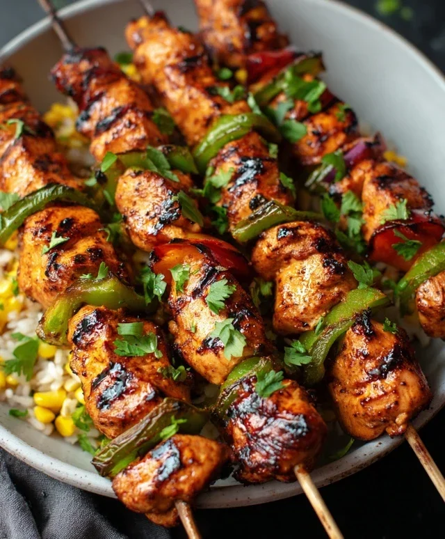 14 Chicken Skewer Recipes for Easy Dinners!