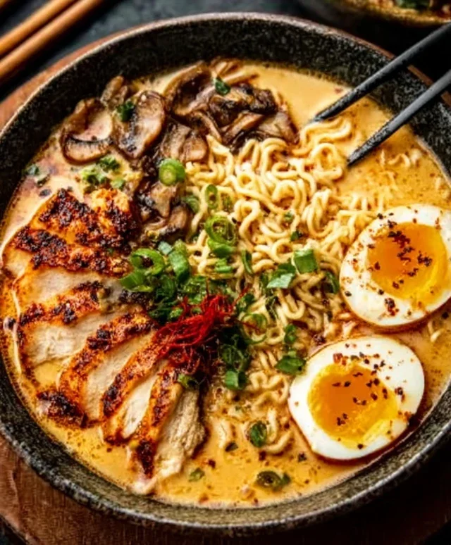 Creamy Garlic Chicken Ramen: An Incredible Ultimate Recipe