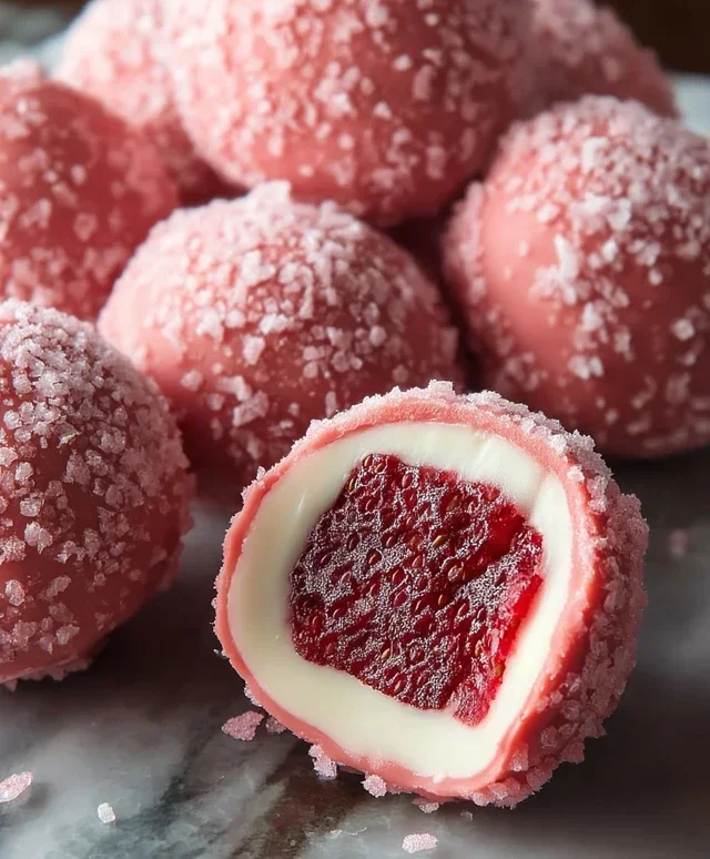Strawberry Truffles