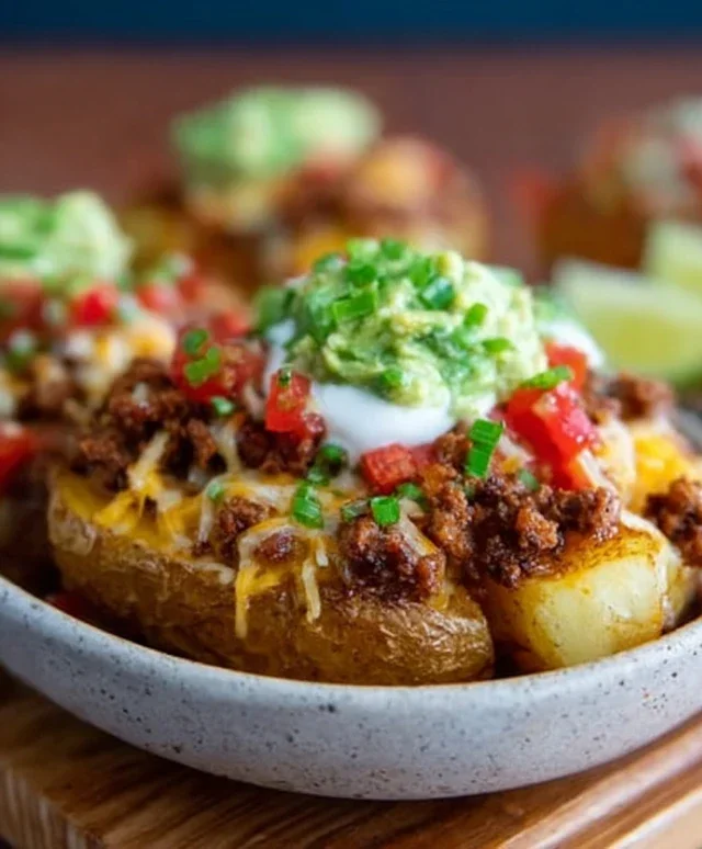 Loaded Potato Taco Bowl