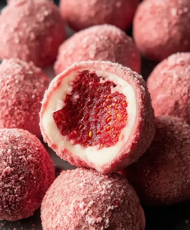 Strawberry Truffles