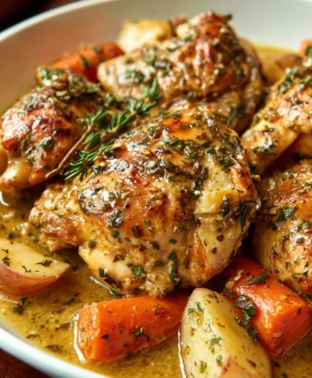 Garlic Butter Chicken Crockpot Recipe: 6-Hour Magic for Tender Bliss