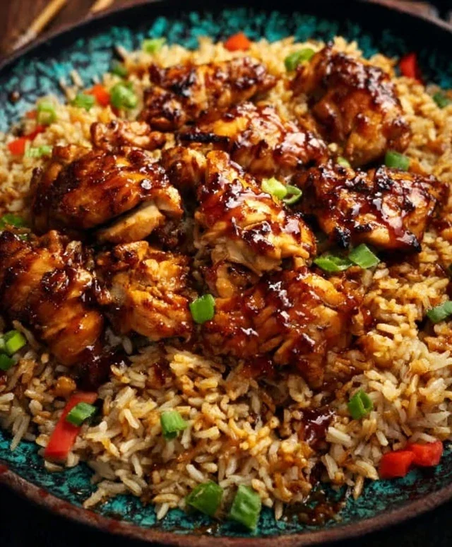 One-Pan Bold Honey BBQ Chicken Rice