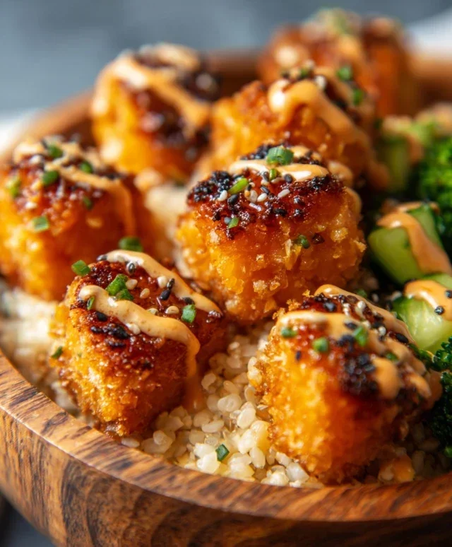 Bang Bang Salmon Bites