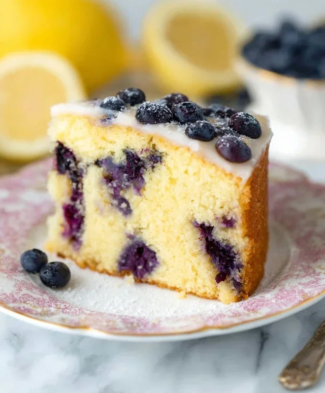 Lemon Blueberry Cake