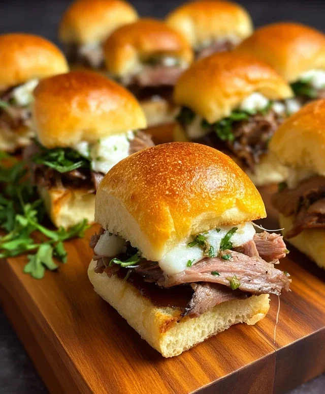 Roast Beef Sliders
