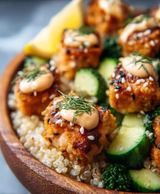 Bang Bang Salmon Bites