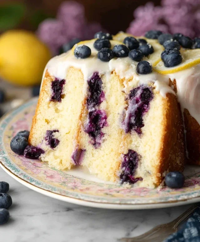 Lemon Blueberry Cake