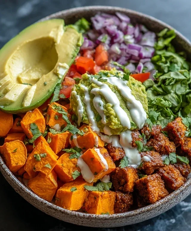 Sweet Potato Taco Bowl: Colorful Comfort Food Made Easy