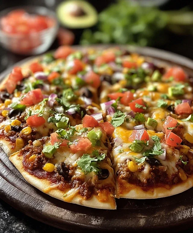 Homemade Mexican Pizza