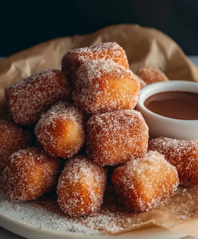 Sweet Air Fryer Churro Bites Recipe