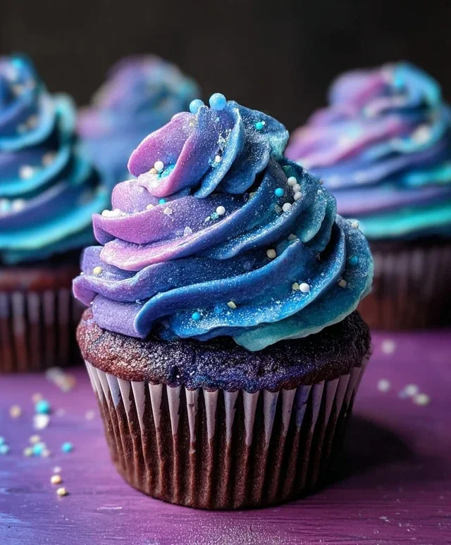 Galaxy Cupcakes