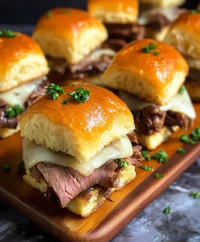 Roast Beef Sliders