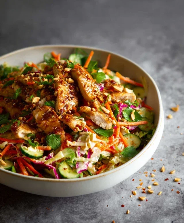 Asian Chicken Crunch Salad