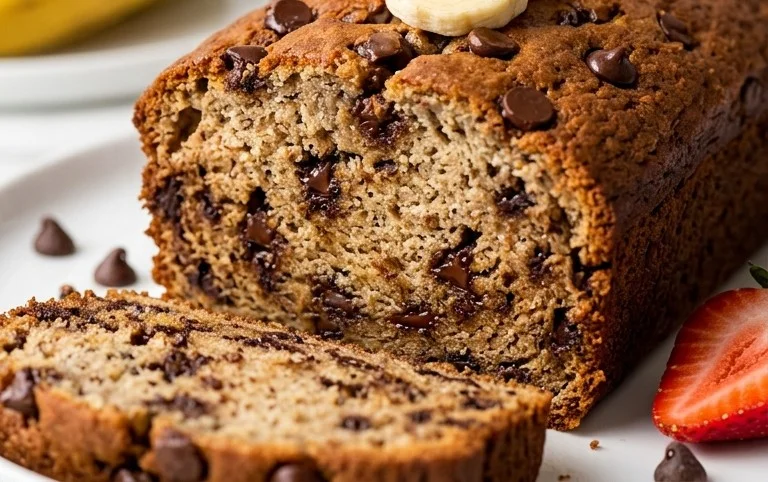 Easy Chocolate Chip Banana Bread