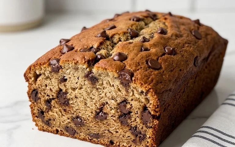 Easy Chocolate Chip Banana Bread