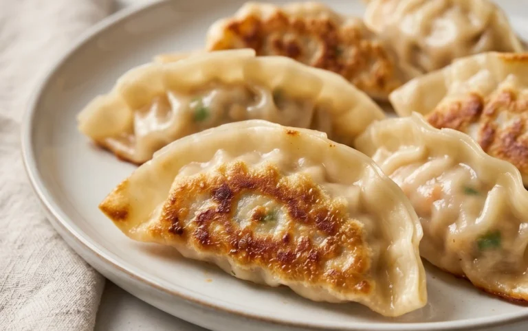 Chicken Potstickers (Pan Fried Dumplings)