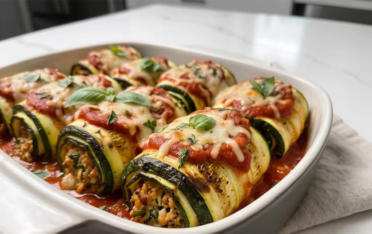 Vegan Zucchini Rollatini