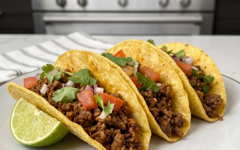 Crispy Ground Beef Tacos