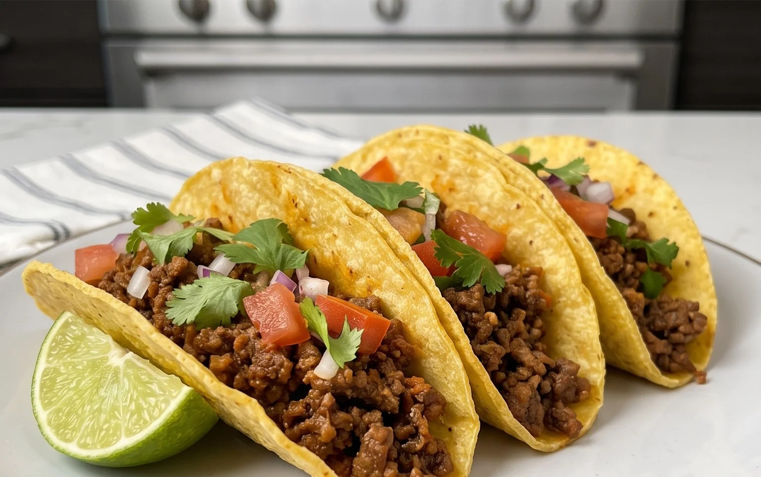 Crispy Ground Beef Tacos
